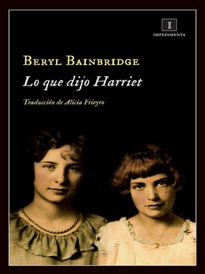cover image of Lo que dijo Harriet